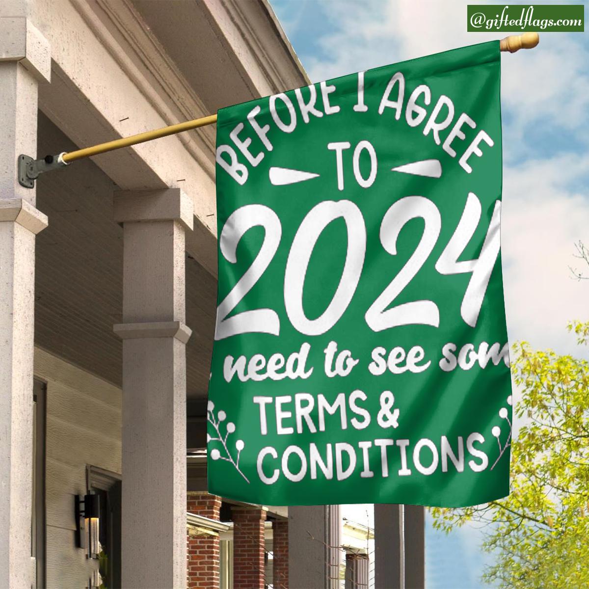 2024 Terms Conditions Apply Garden Flag, House Flag, Home Decor ...