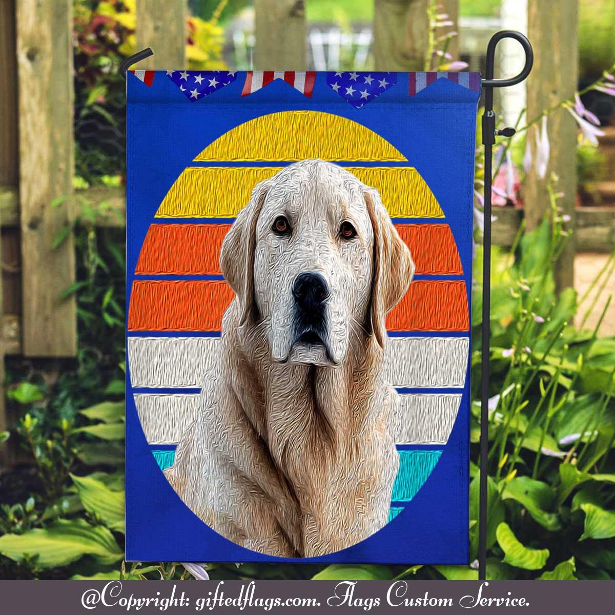 Labrador A Real Buddy Dog Pet Favourite Animal Garden Flag, House Flag