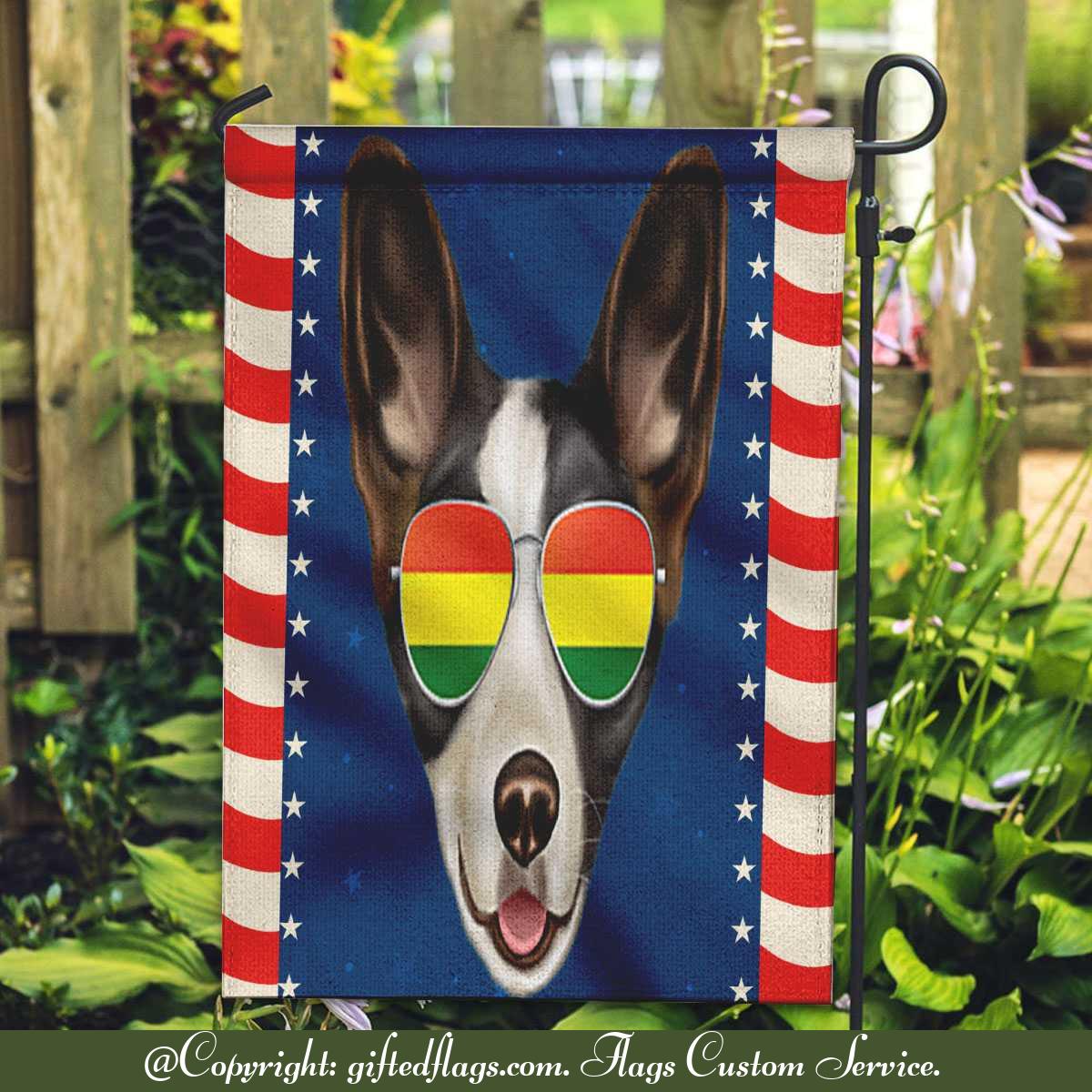 Bolivian Cardigan Welsh Corgi Dog Bolivia Pocket Garden Flag, House Flag